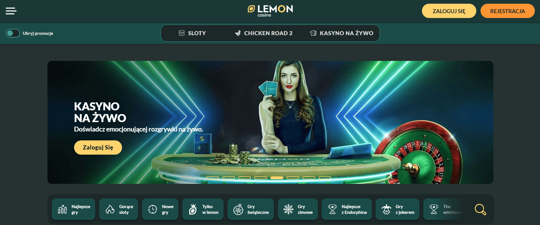 Lemon Casino – kasyno online Polska