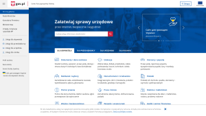 Latest gov.pl screenshot